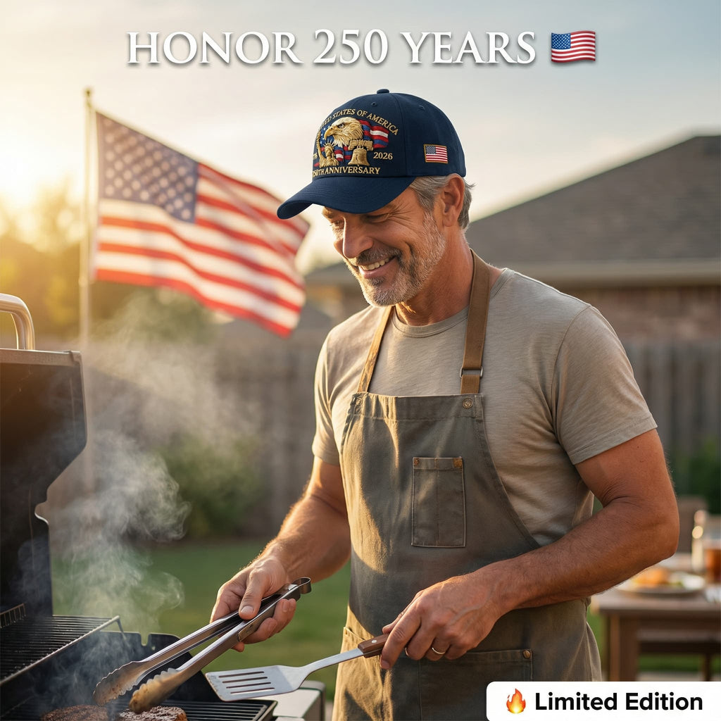 US 250. Jubiläum American Eagle Hut – Bestickte Edition