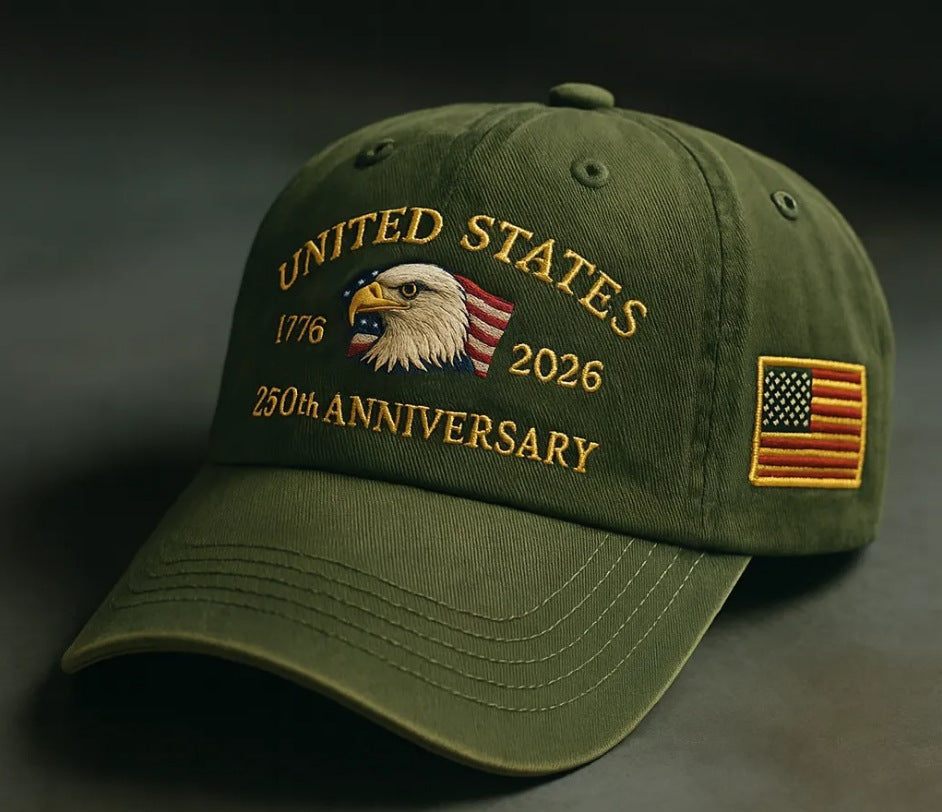 Collection de casquettes du 250e anniversaire des États-Unis