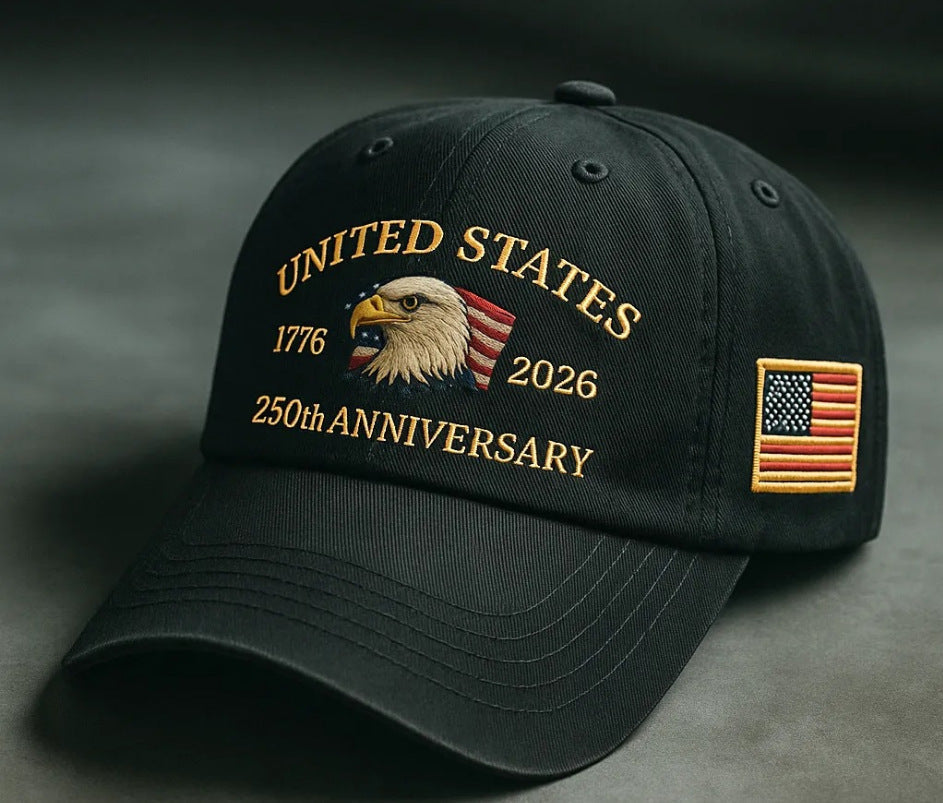 Collection de casquettes du 250e anniversaire des États-Unis