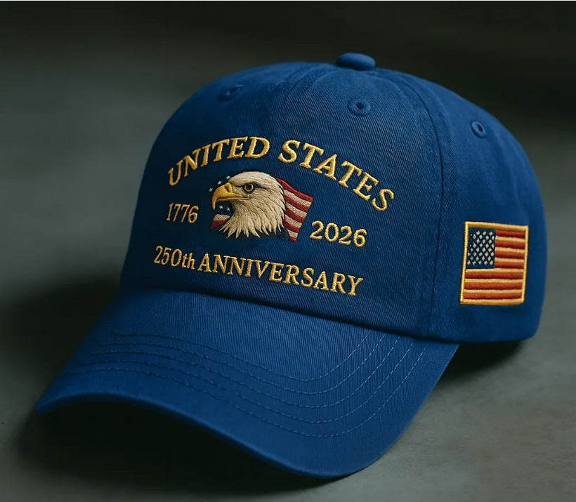 Collection de casquettes du 250e anniversaire des États-Unis