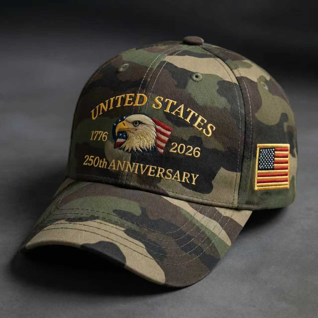 Collection de casquettes du 250e anniversaire des États-Unis
