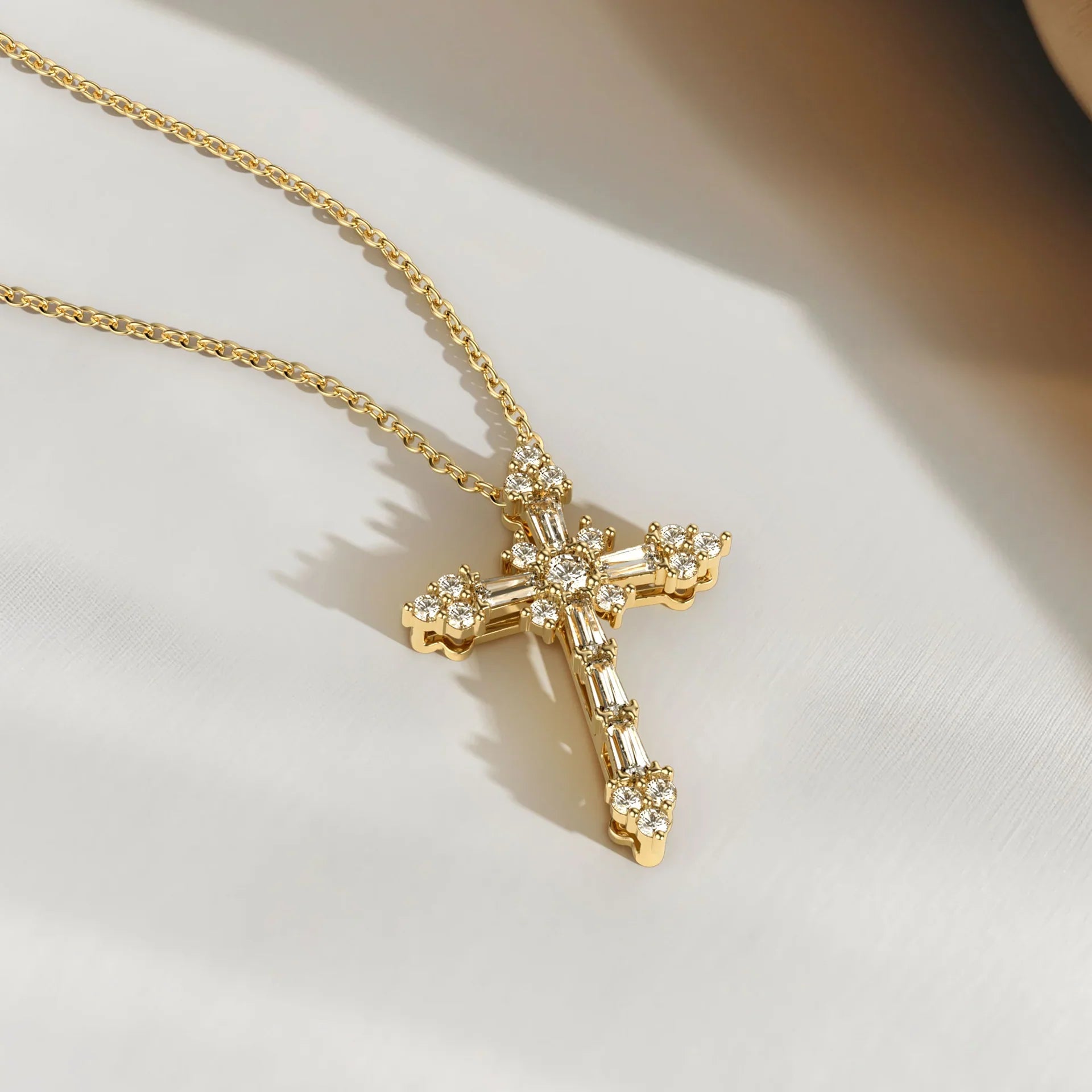 Collier Croix Byzantine