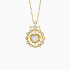 The Sacred Heart Pendant Necklace