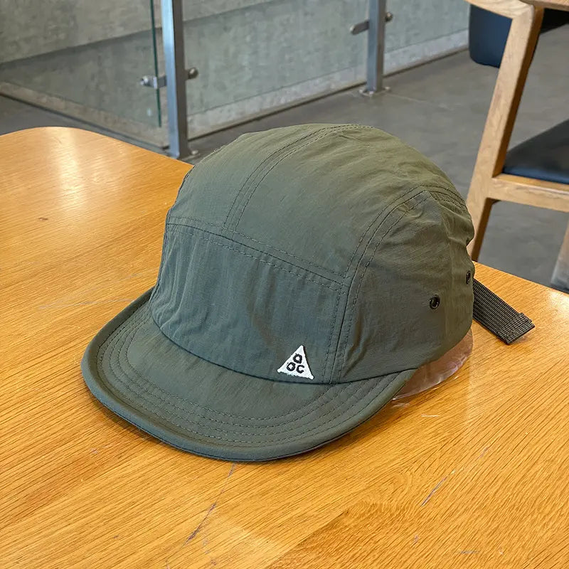 Casquette 5 panneaux de style urbain japonais vintage