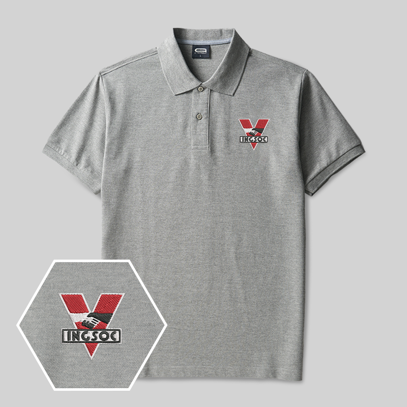 Polo brodé INGSOC 1984
