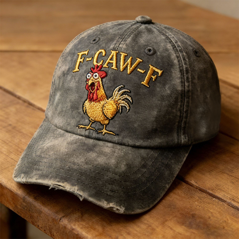 F-CAW-F Coq Chapeau Rigolo