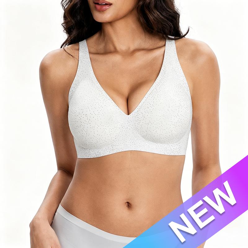 Nahtloser, kabelloser Push-up-BH für Damen