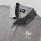 Magnetic Spider Geek Embroidered Polo Shirt