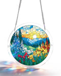 Acryl-Puzzle-Sonnenfänger – Dawn Blossom Sea