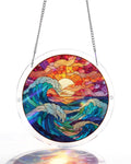 Acryl-Sonnenschutz-Puzzle – Die Sonne am Meer jagen