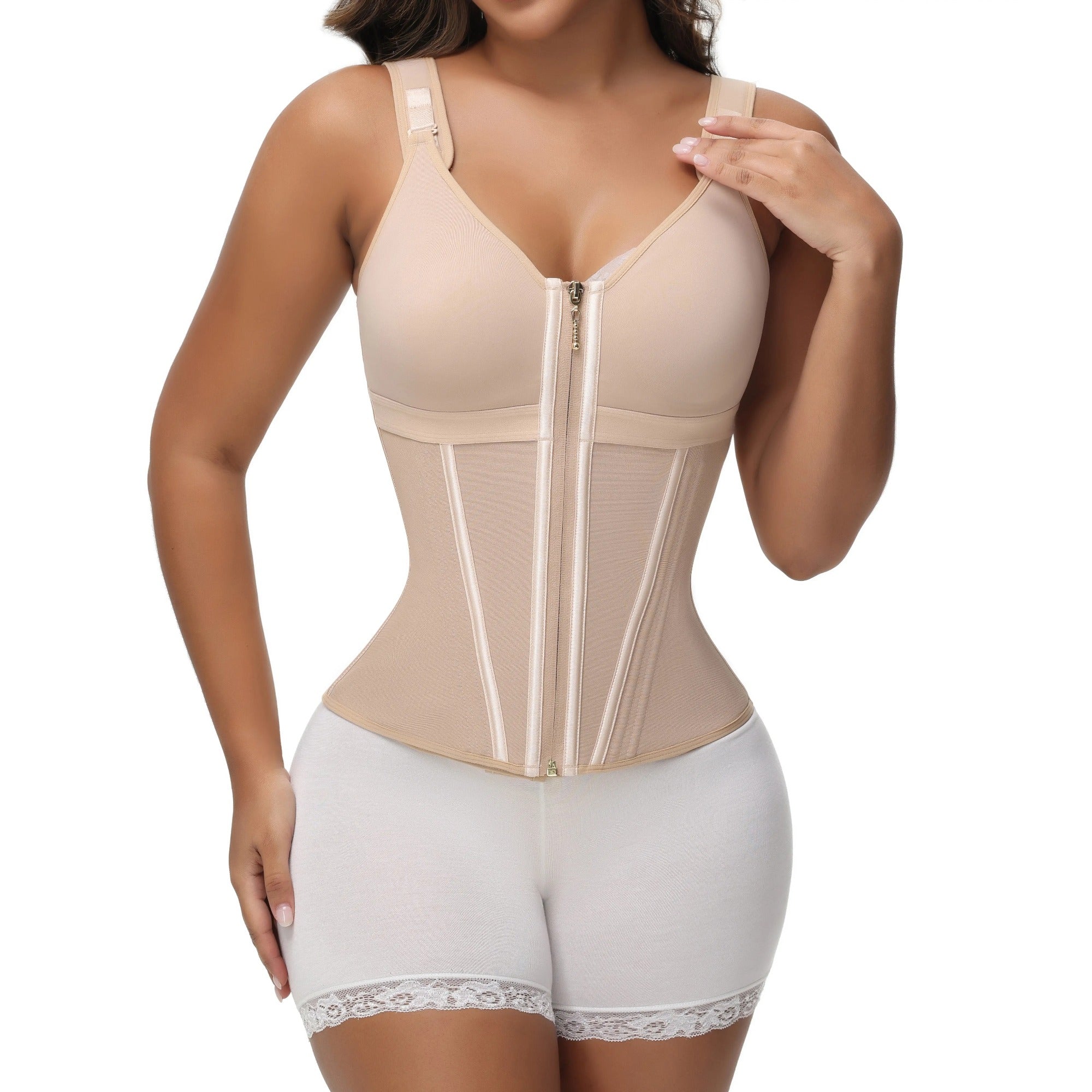 Gaine amincissante avec soutien-gorge intégré