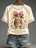 Women's Faith Printing  T-Shirts