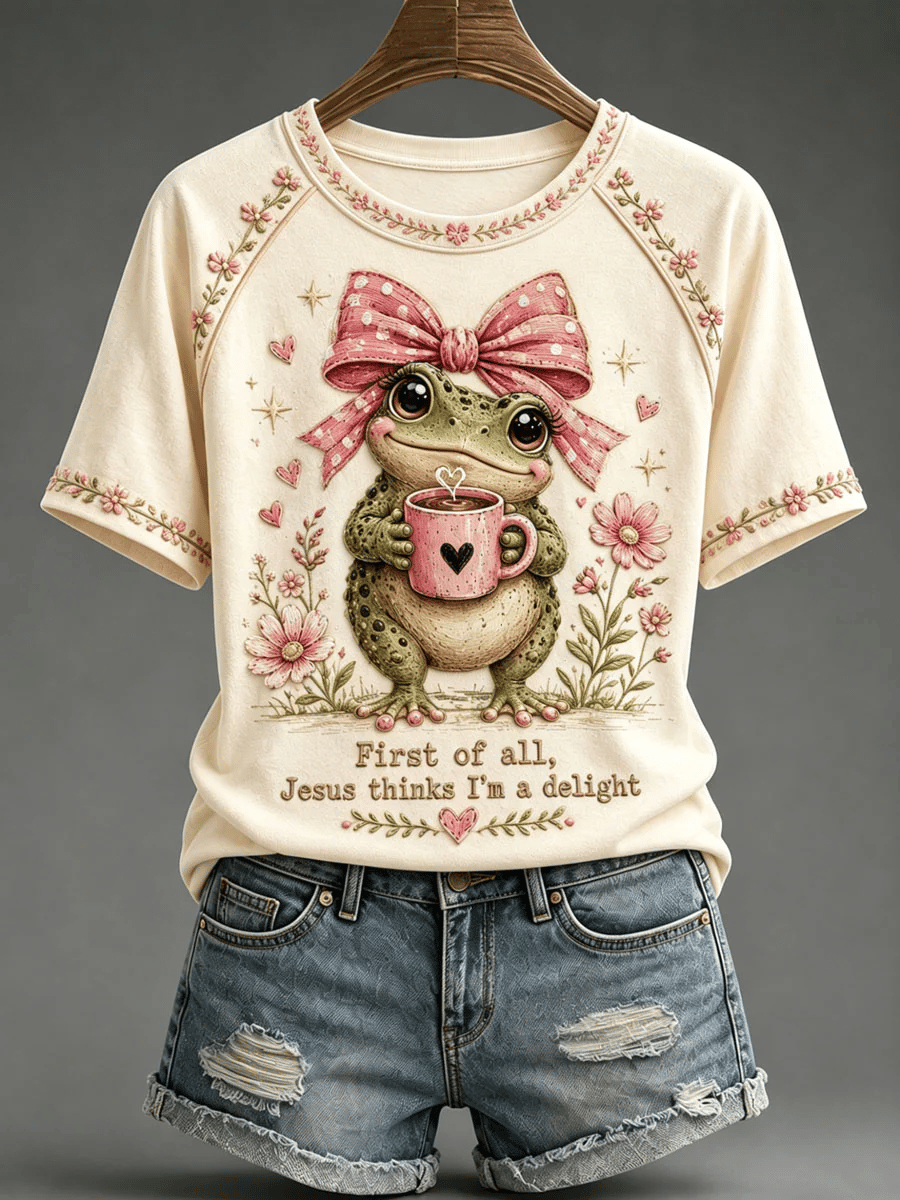 Women's Faith Printing  T-Shirts
