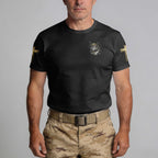 The War Taught Me Discipline My Faith Teaches Me What To Build T-Shirt
