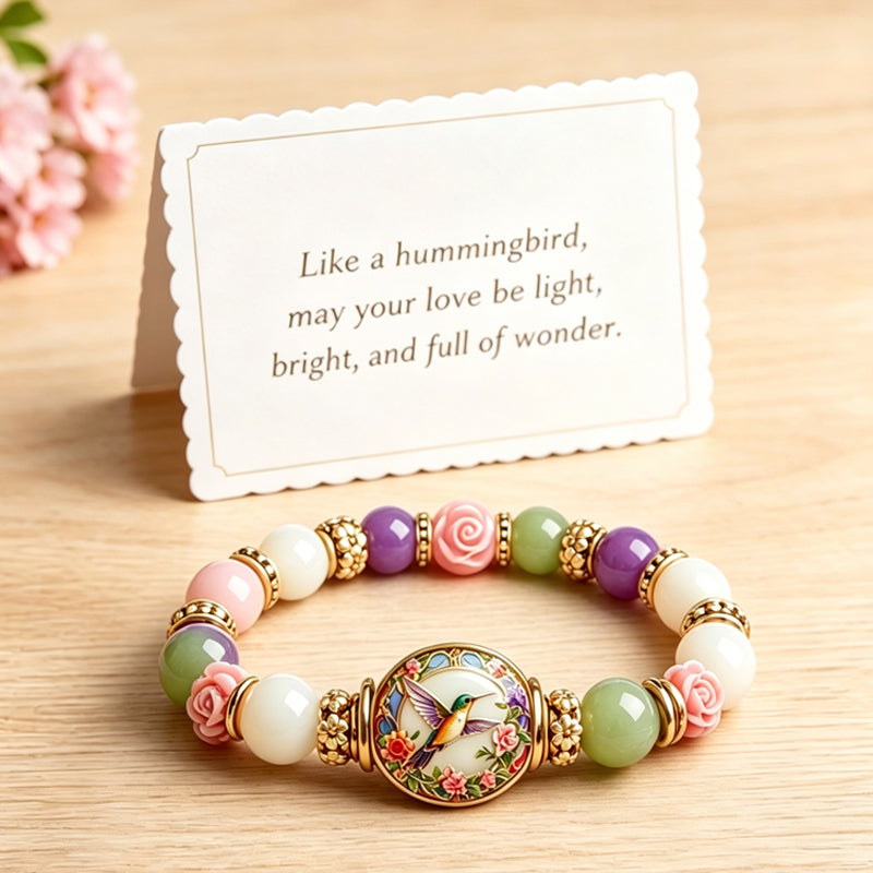 Hummingbird-Themed Limited Edition Commemorative Bracelet