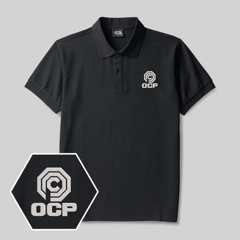 OCP Geek Embroidered Polo Shirt