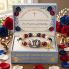 Bracelet commémoratif édition limitée - 250 ans de patriotisme