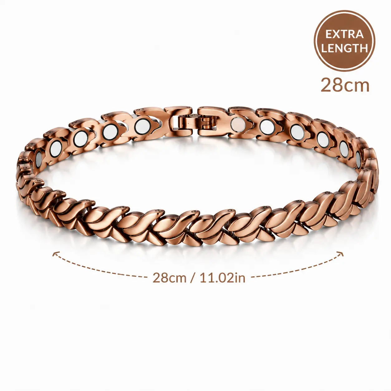 Magnetfeldtherapie X-Link Fußkette & Armband für Herren & Damen