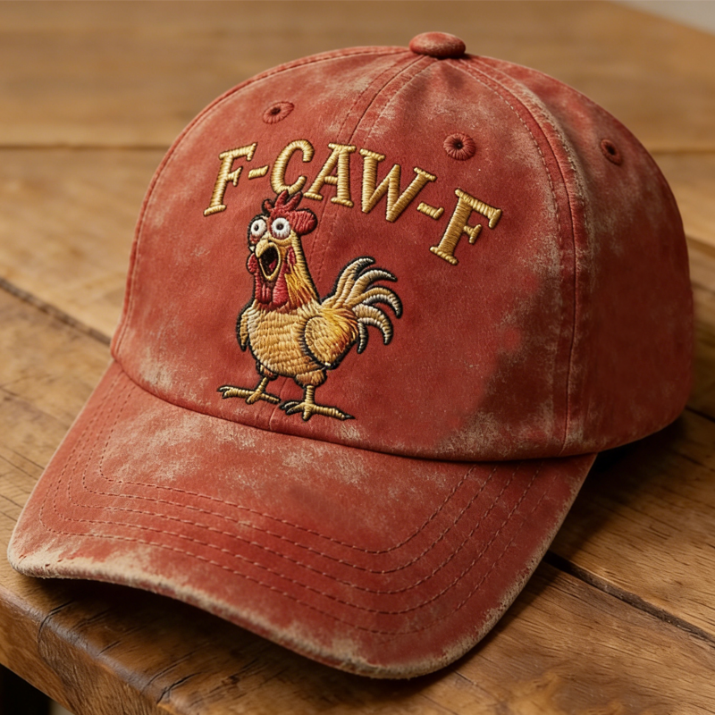 F-CAW-F Coq Chapeau Rigolo
