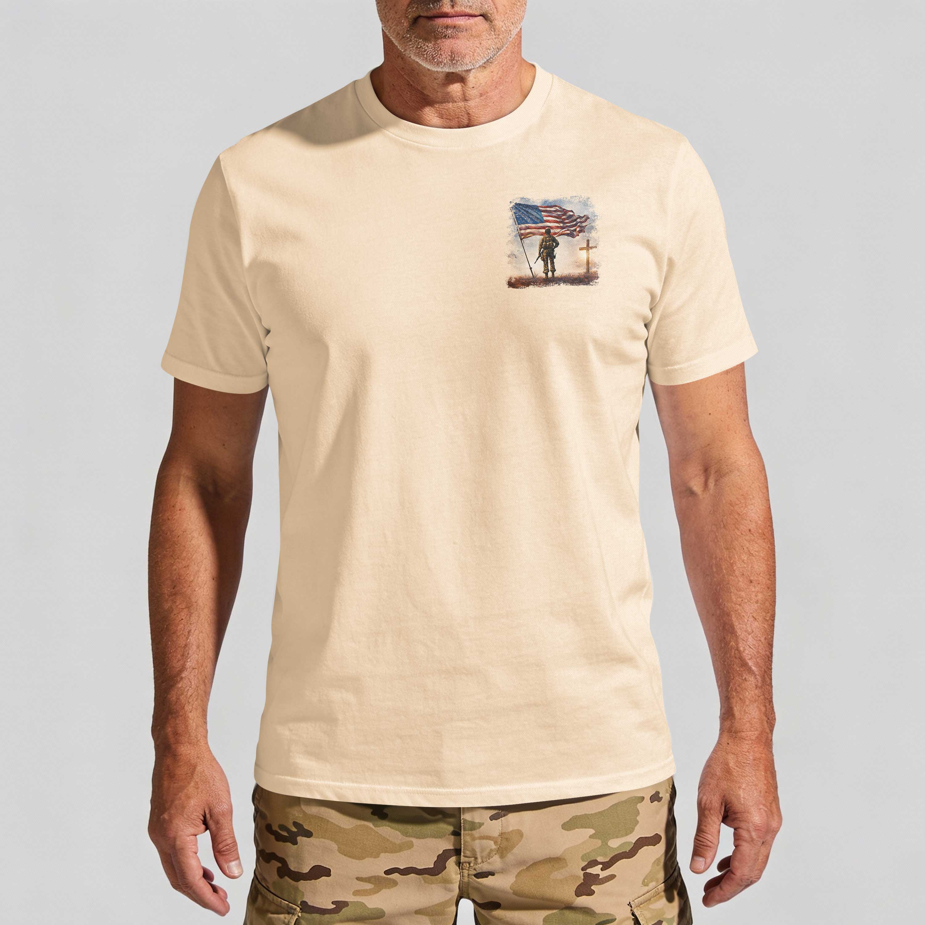 I Fought For This Land I Stand On God's Truth I Build What Outlives Me T-Shirt