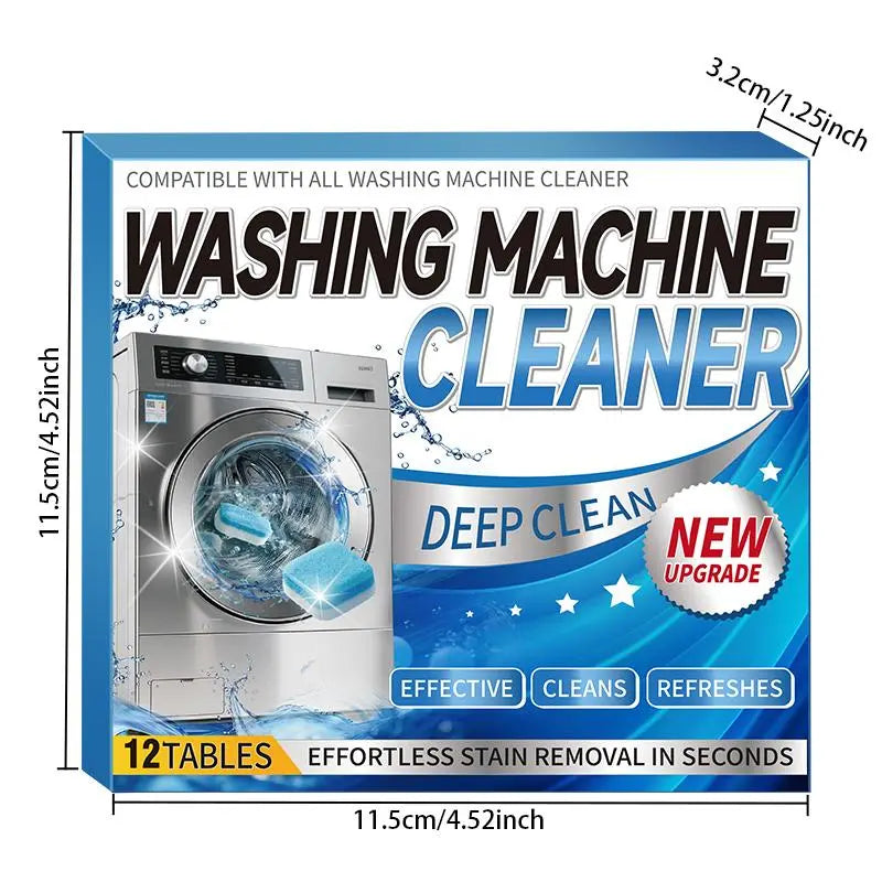 24-Pack Washing Machine Cleaner Tablets