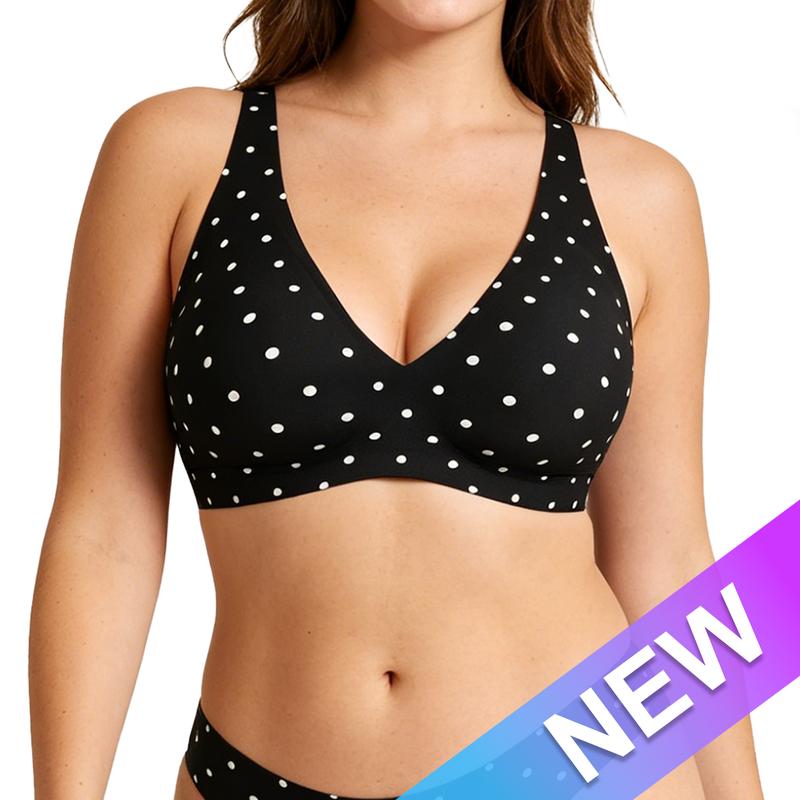 Nahtloser, kabelloser Push-up-BH für Damen