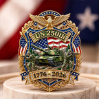 250 Years of Patriotism (1776-2026) Commemorative Brooch