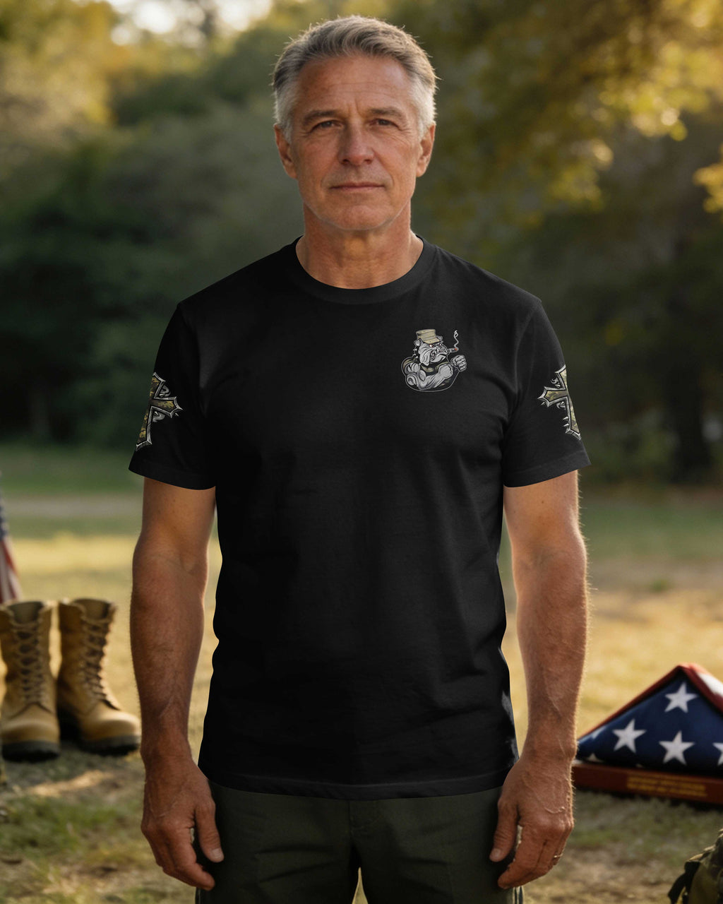 I Fear God I Serve With Honor Semper Fidelis T-Shirt