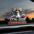 U.S. 250th Anniversary Patriot Car Emblem