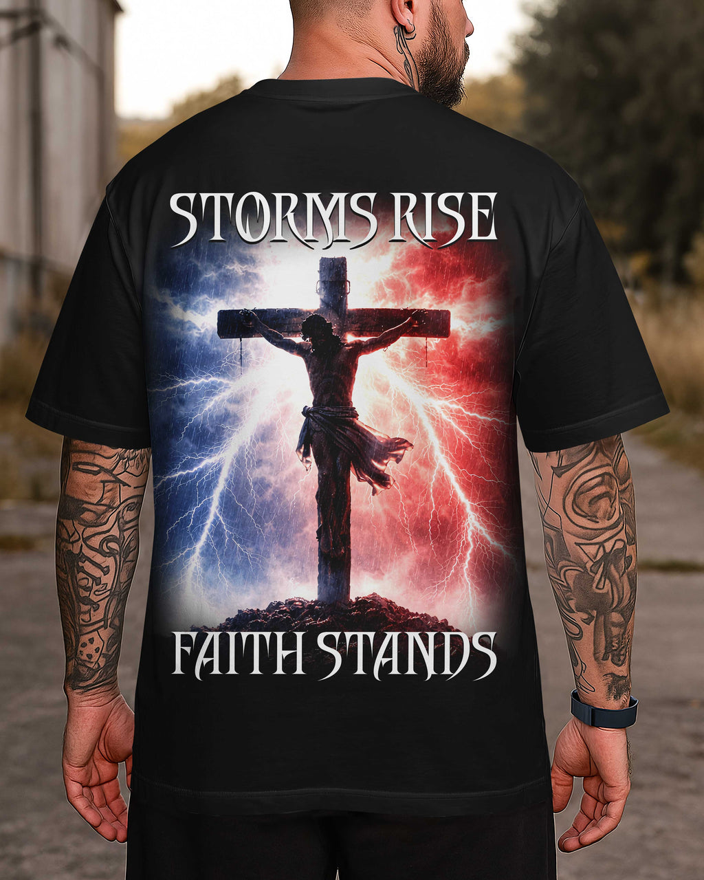 Storms Rise Faith Stands T-Shirt