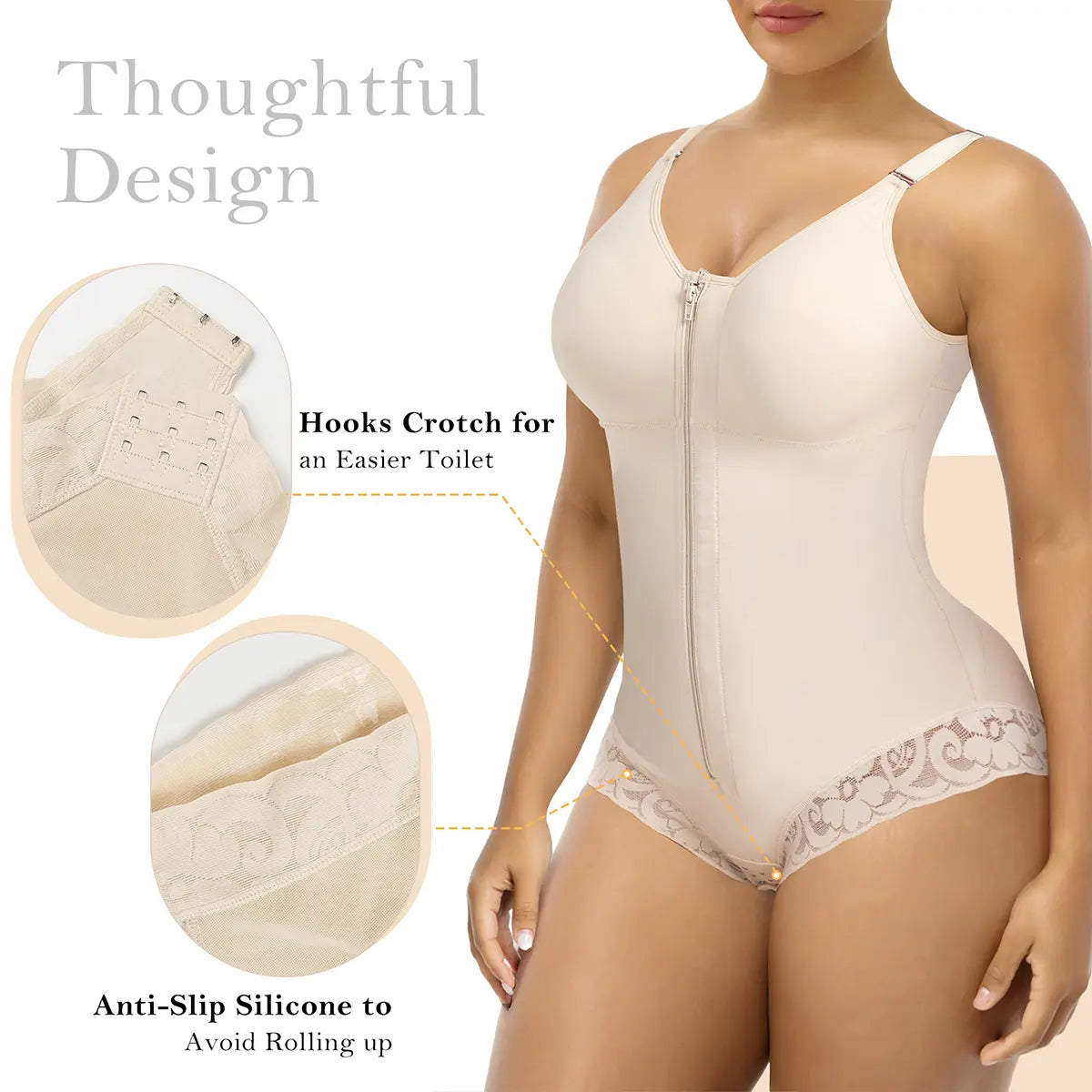 Combinaison gainante body pour femme