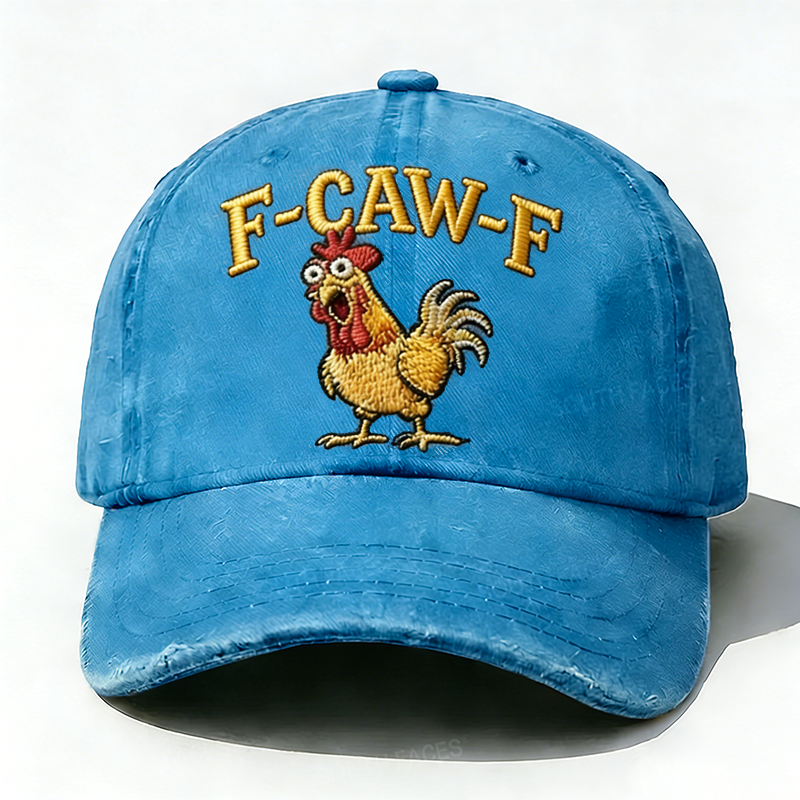 F-CAW-F Coq Chapeau Rigolo