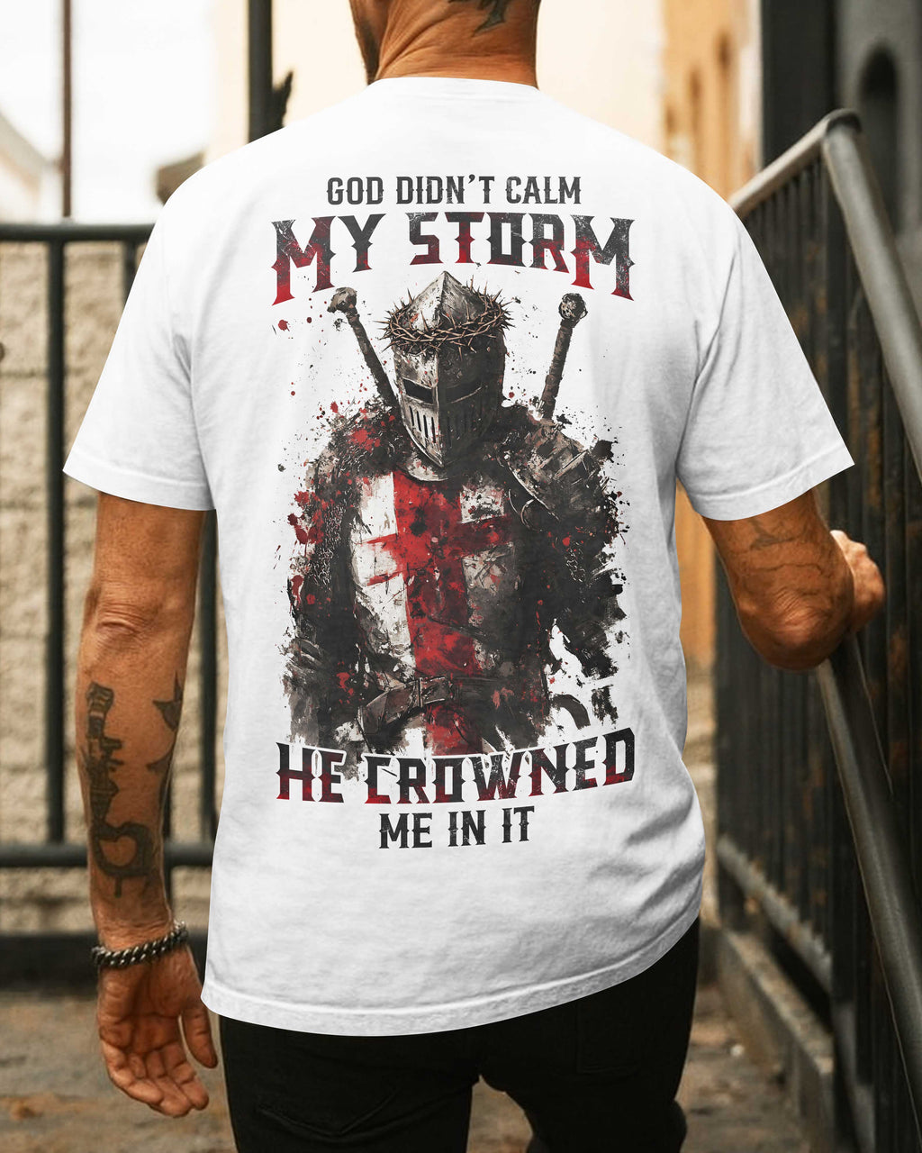 God Didn't Calm My Storm T-Shirt