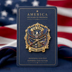 250 Years of Patriotism (1776-2026) Commemorative Brooch