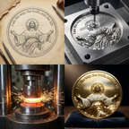 ✝️ Pièce commémorative chrétienne « In God We Trust » pour le 250e anniversaire 🇺🇸🪙
