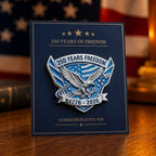 250 Years Freedom Commemorative Brooch