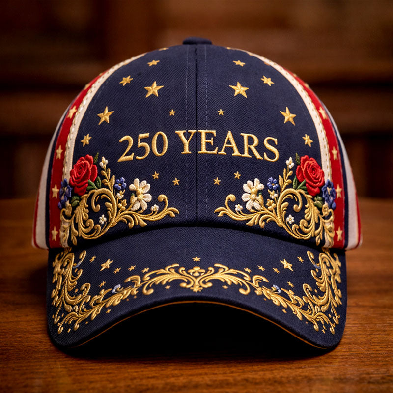 250. Jahrestag der USA Freizeit-Mütze mit Aufdruck