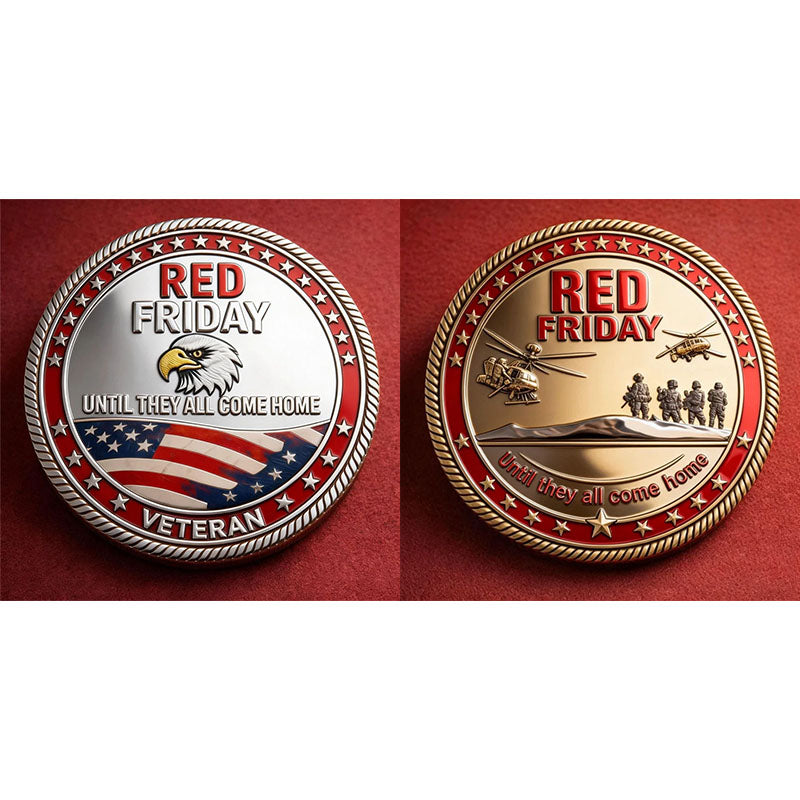 ROTER FREITAG Veteranen-Gedenkmünze