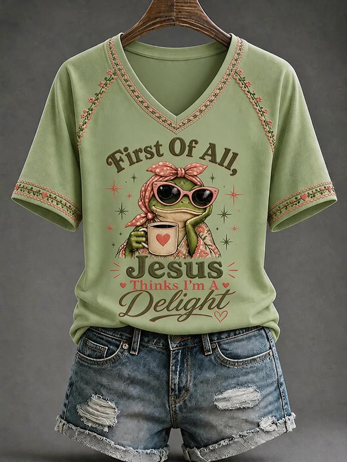 Women'S Faith Print T-Shirt