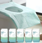 Disposable Waterproof Toilet Seat Covers, 16 x 24 in