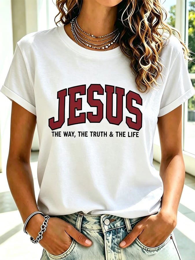 Women's  Faith  Printing  Top