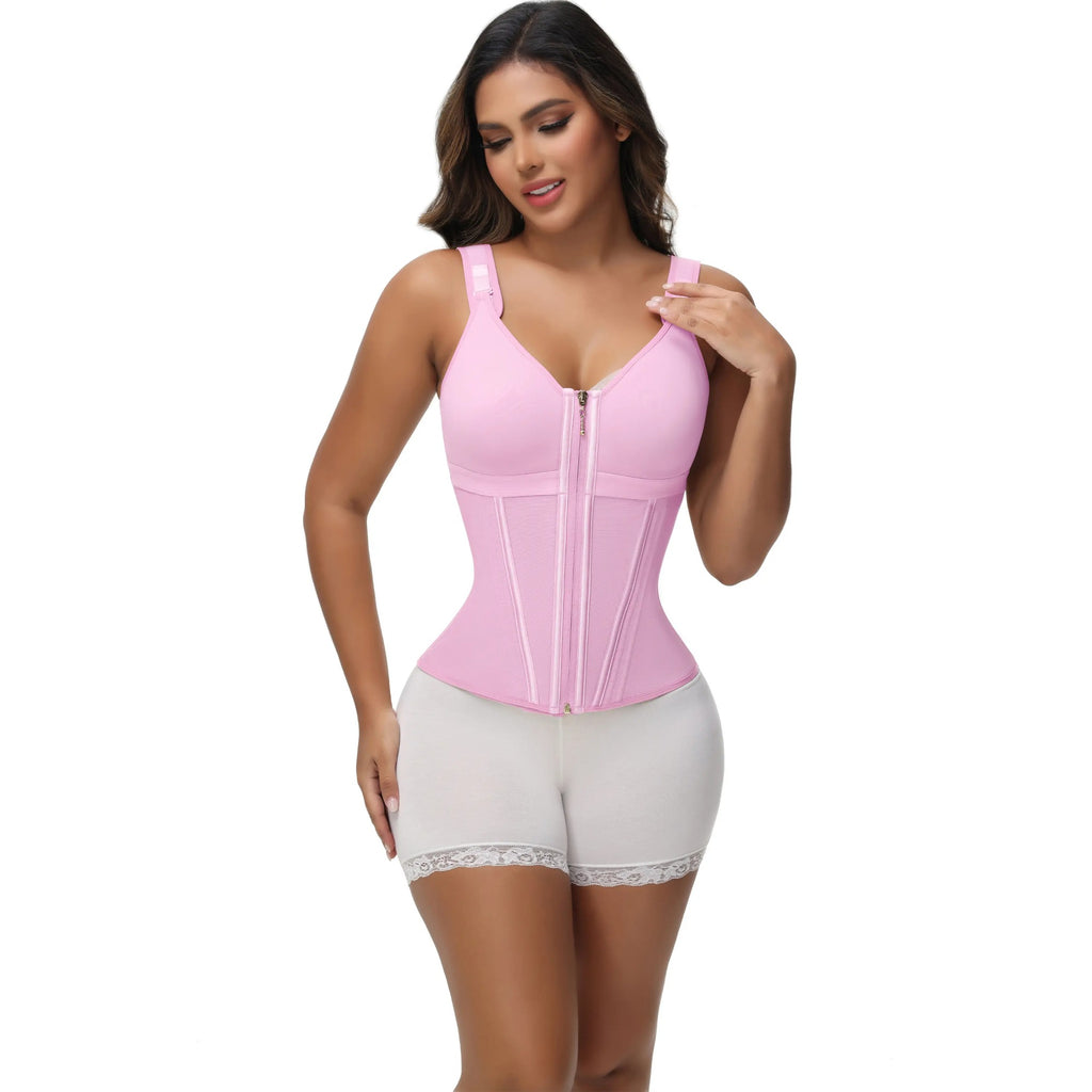 Waist Shapewear with Built-In Bra