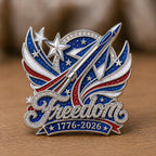 250 Years Freedom Commemorative Brooch