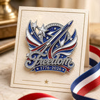250 Years Freedom Commemorative Brooch