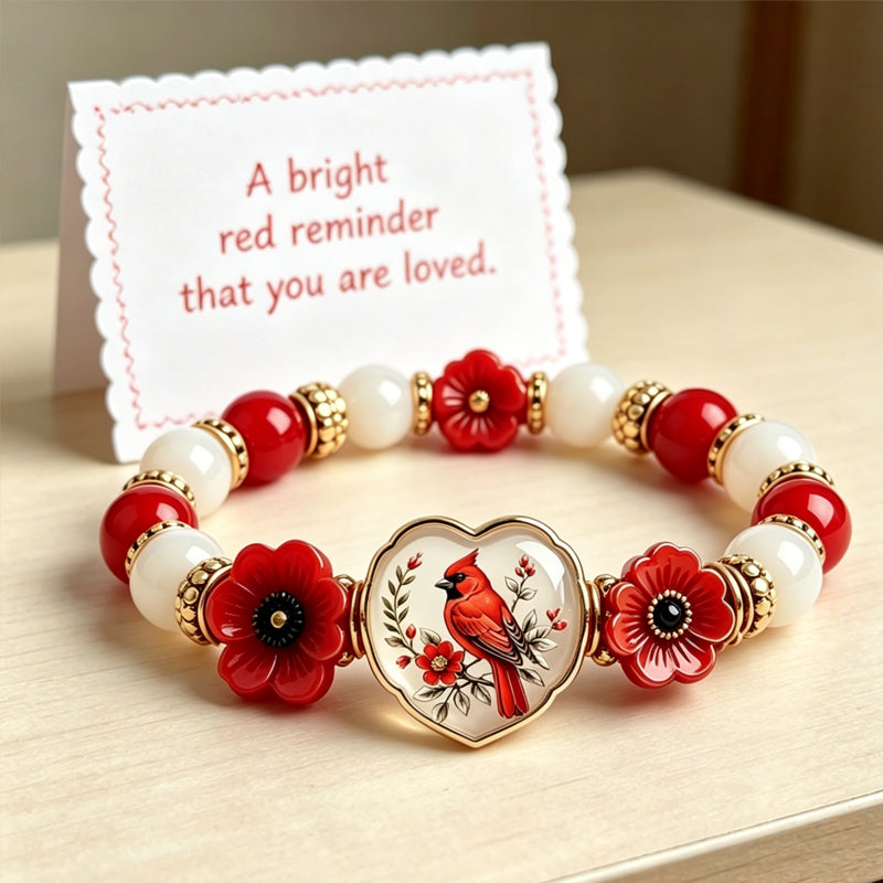 Cardinal-Themed Limited Edition Commemorative Bracelet