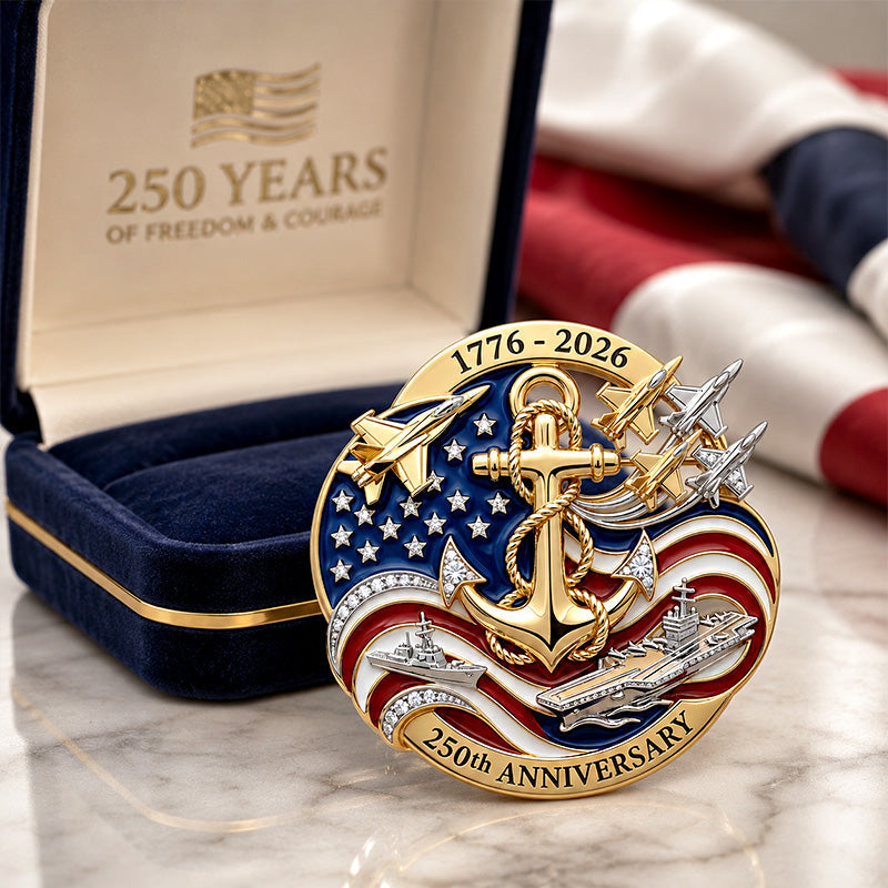250th Anniversary of American Independence Brooch