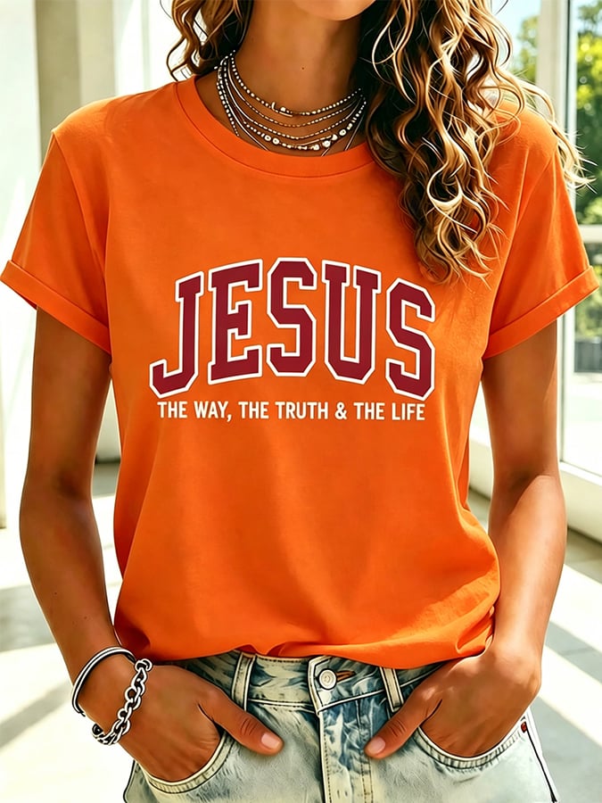 Women's  Faith  Printing  Top