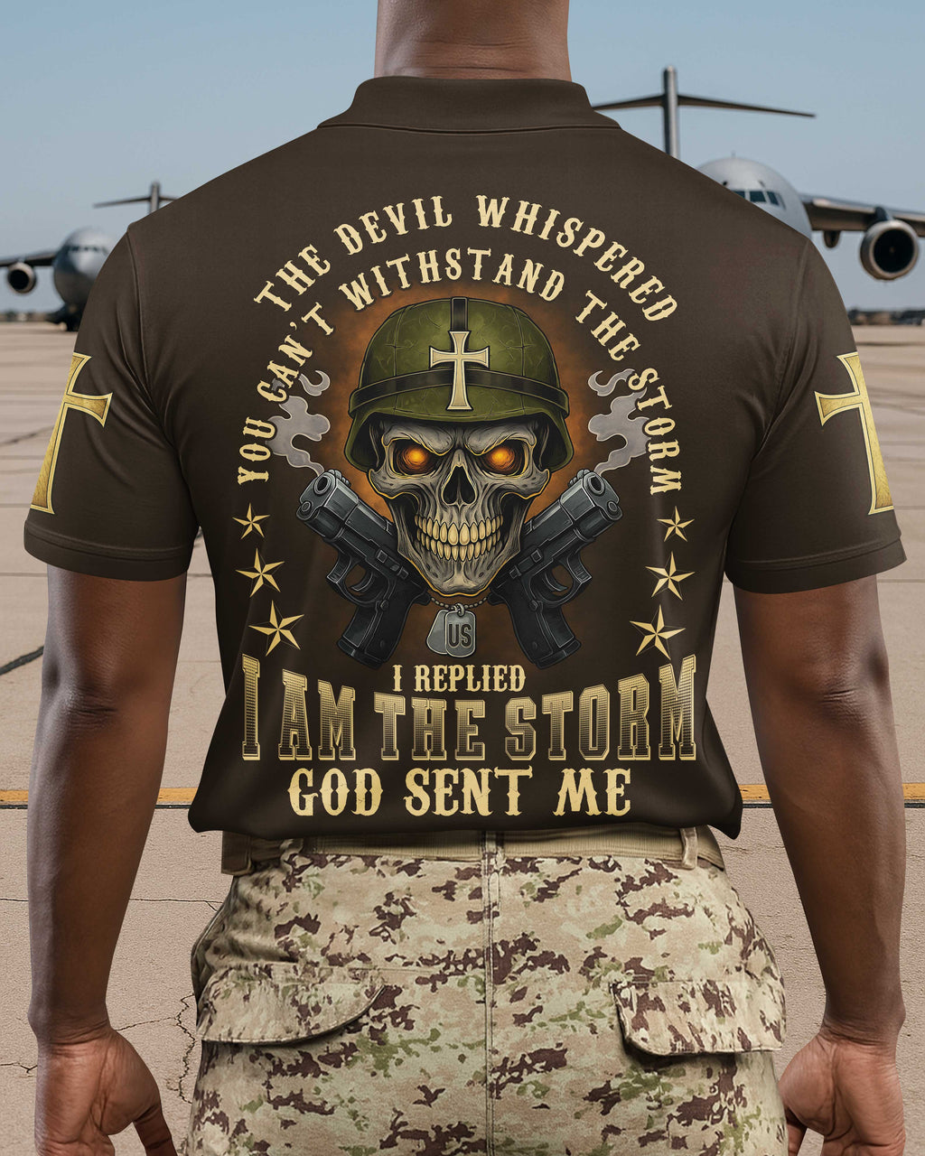 The Devil Whispered You Can't Withstand The Storm T-Shirt