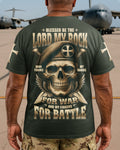 Blessed Be The Lord My Rock Who Trains My Hands For War T-Shirt