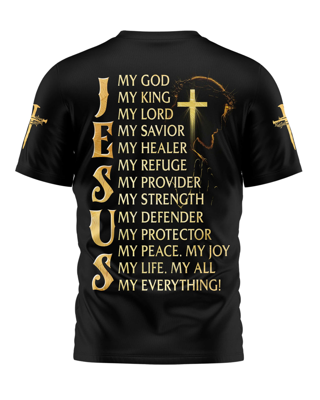 Jesus Is All Over Print T-Shirt